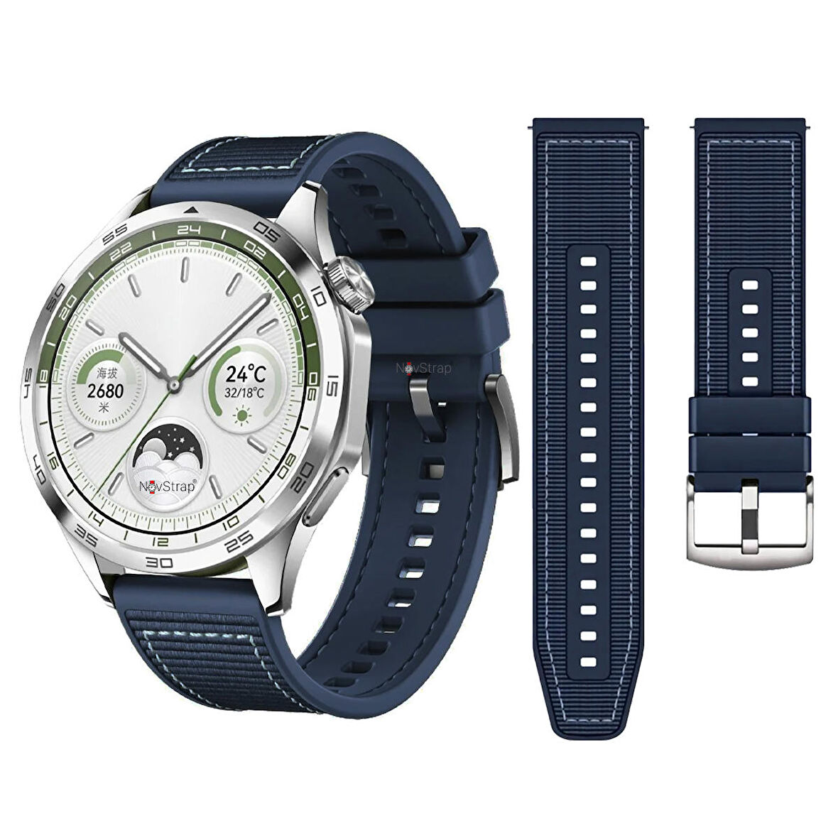 Novstrap Huawei Watch Gt4 46mm Gt3 46mm Gt3 Pro Gt3 Se Elite Gt2e ile Uyumlu Kordon 22mm New Lansman