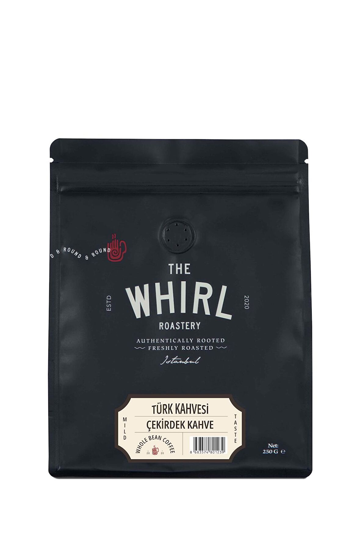 The Whirl Çekirdek Türk Kahvesi 250 gr