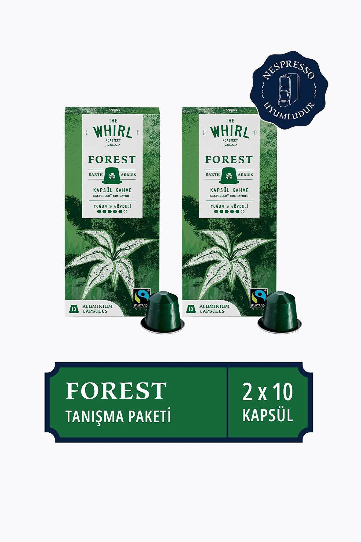 The Whirl Forest Future Friendly Kapsül 55 Gr x 2 Adet