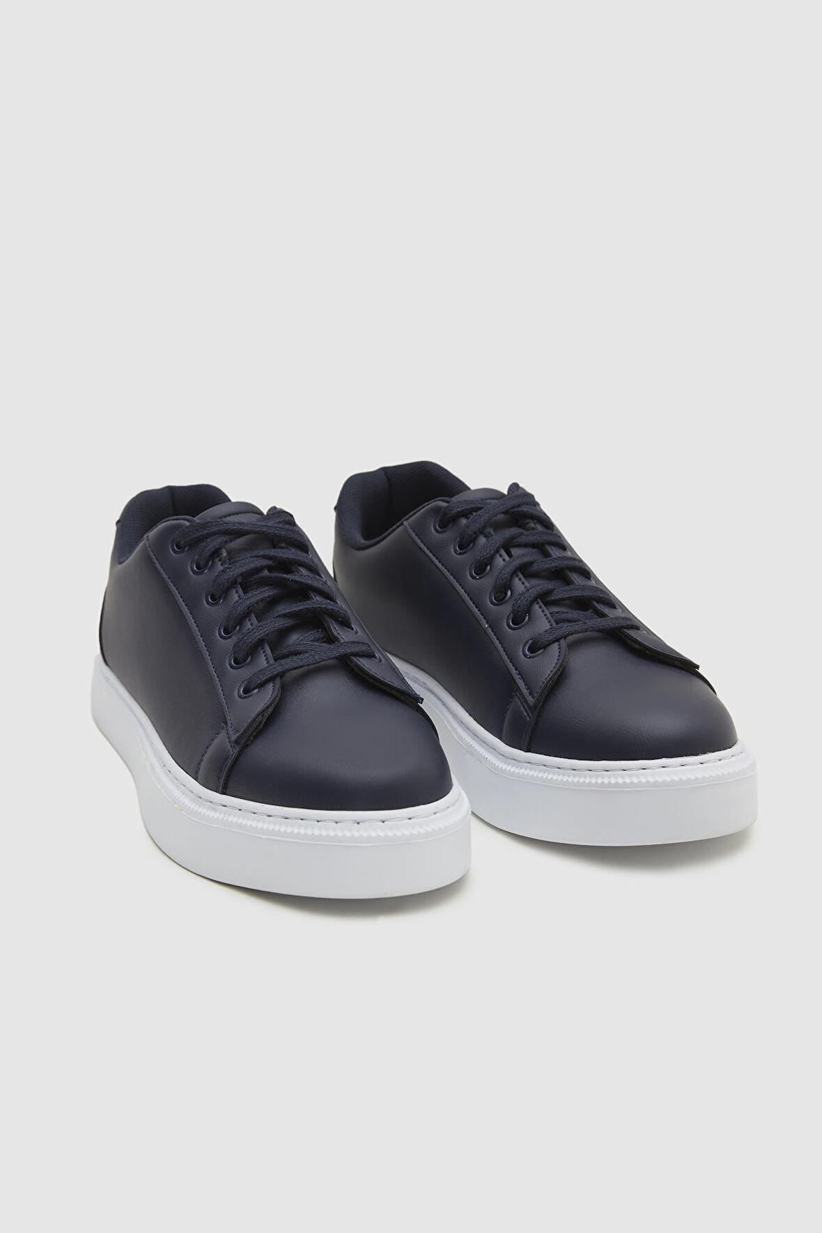 Twn Lacivert Kalın Beyaz Tabanlı Sneaker Ayakkabi 0EC09ORT0378 0EC09ORT0378