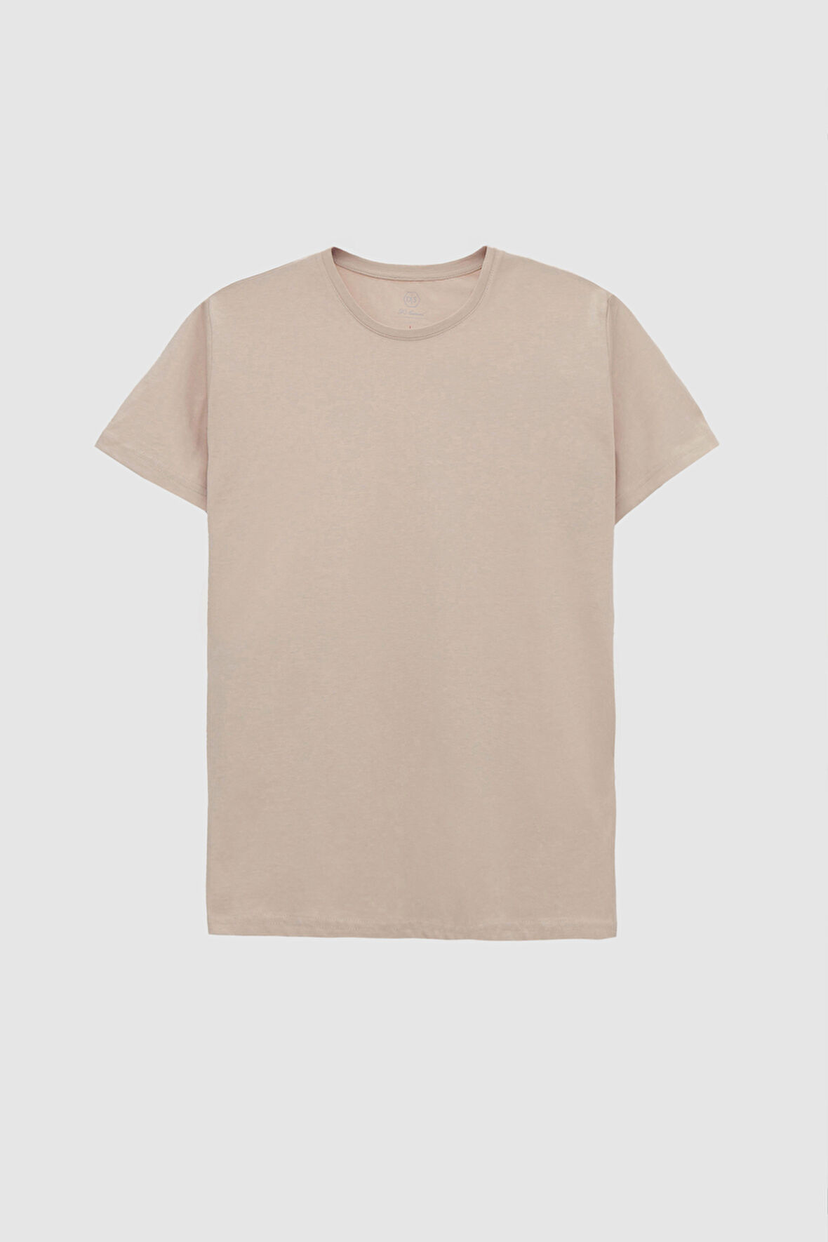 Ds Damat Relaxed Fit Bej %100 Pamuk T-Shirt