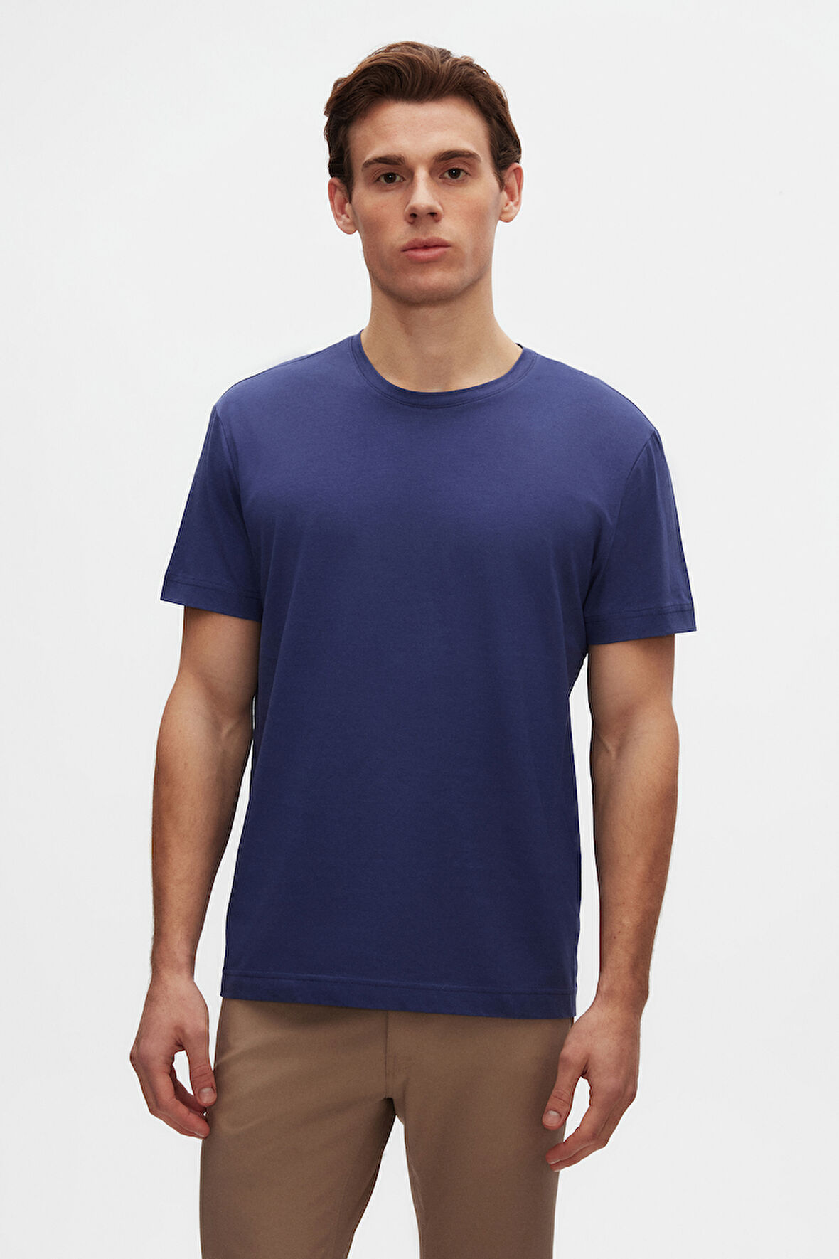 Ds Damat Relaxed Fit Mor %100 Pamuk T-Shirt