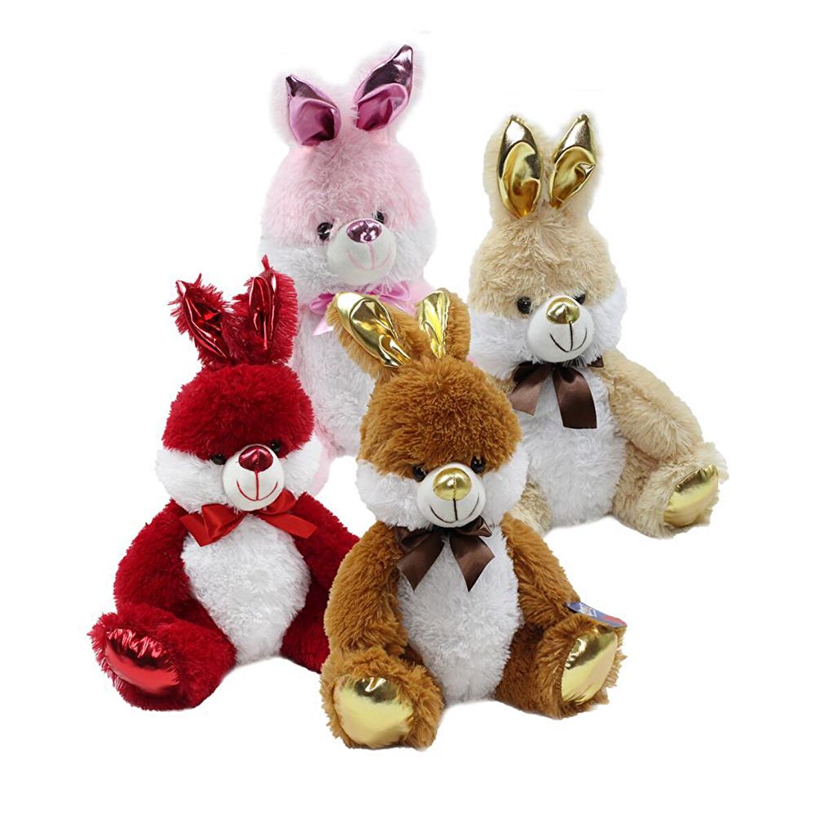 62504 Parlak Tavşan Peluş Oyuncak 40 cm