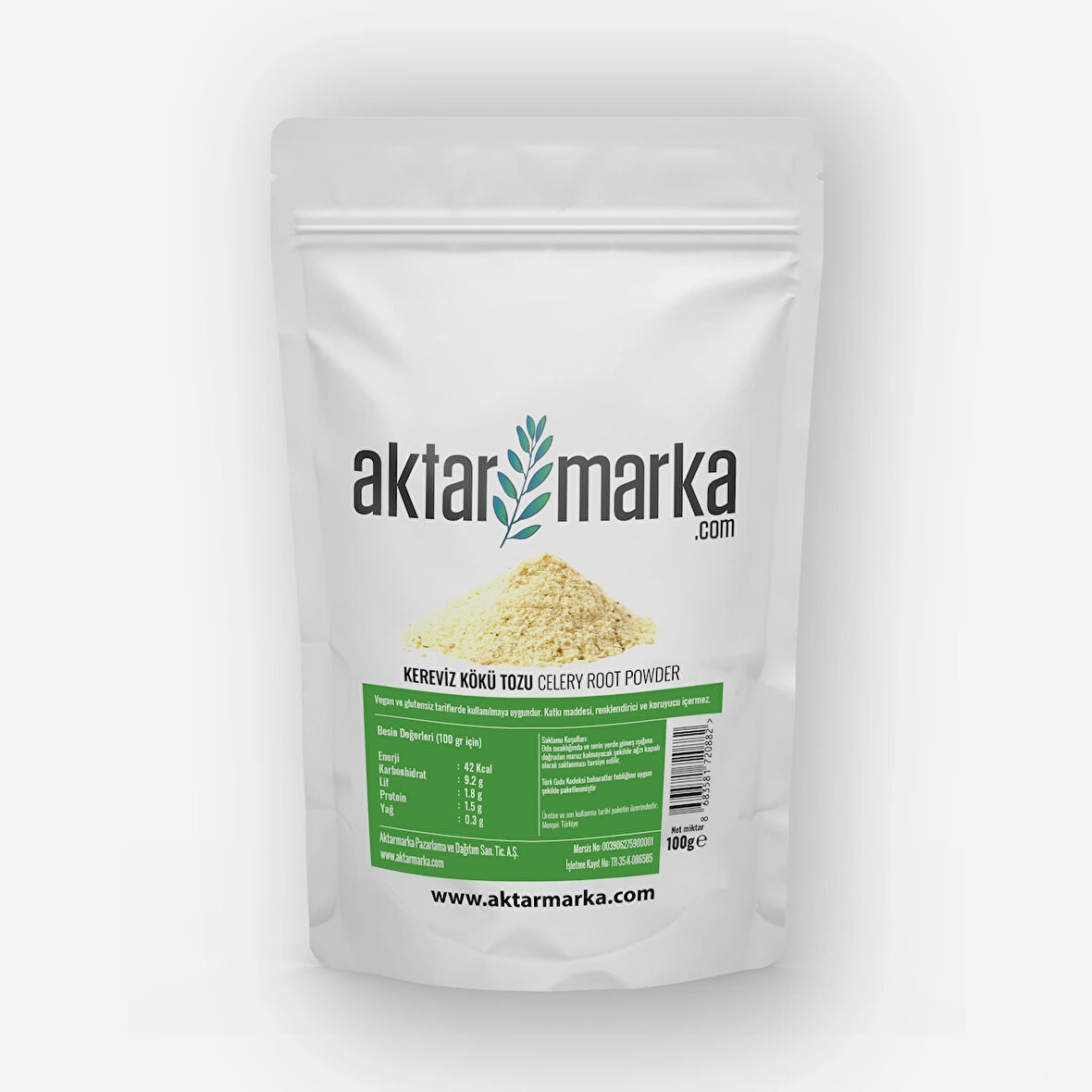 Kereviz Kökü Tozu 100 Gr