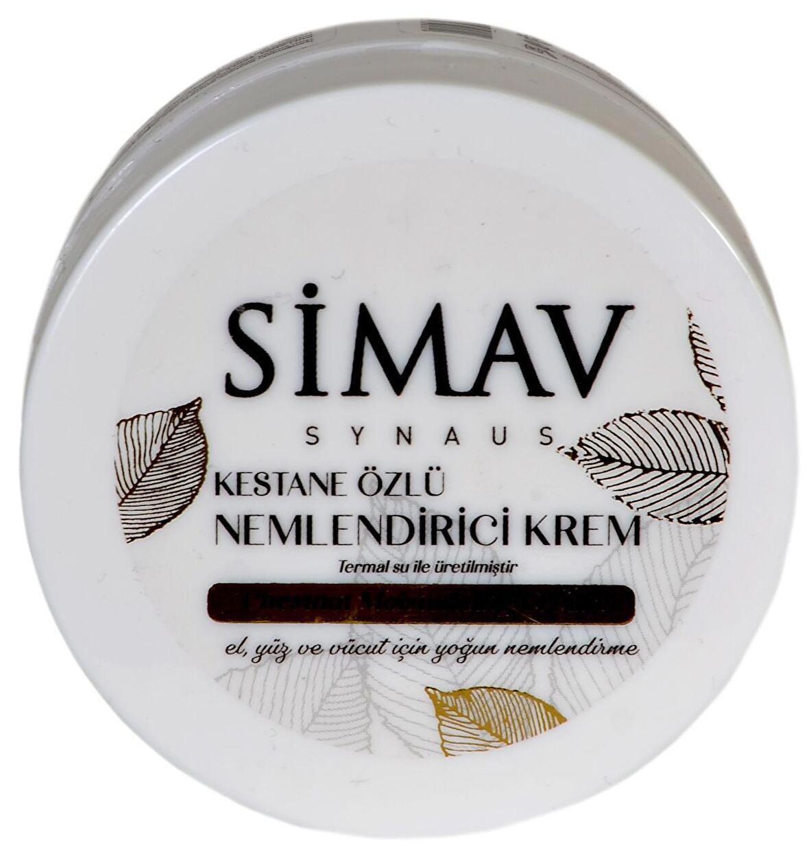 SİMAV Coğrafi İşaretli Kestane Özlü ve Termal Sulu Nemlendirici Krem - 50 ml