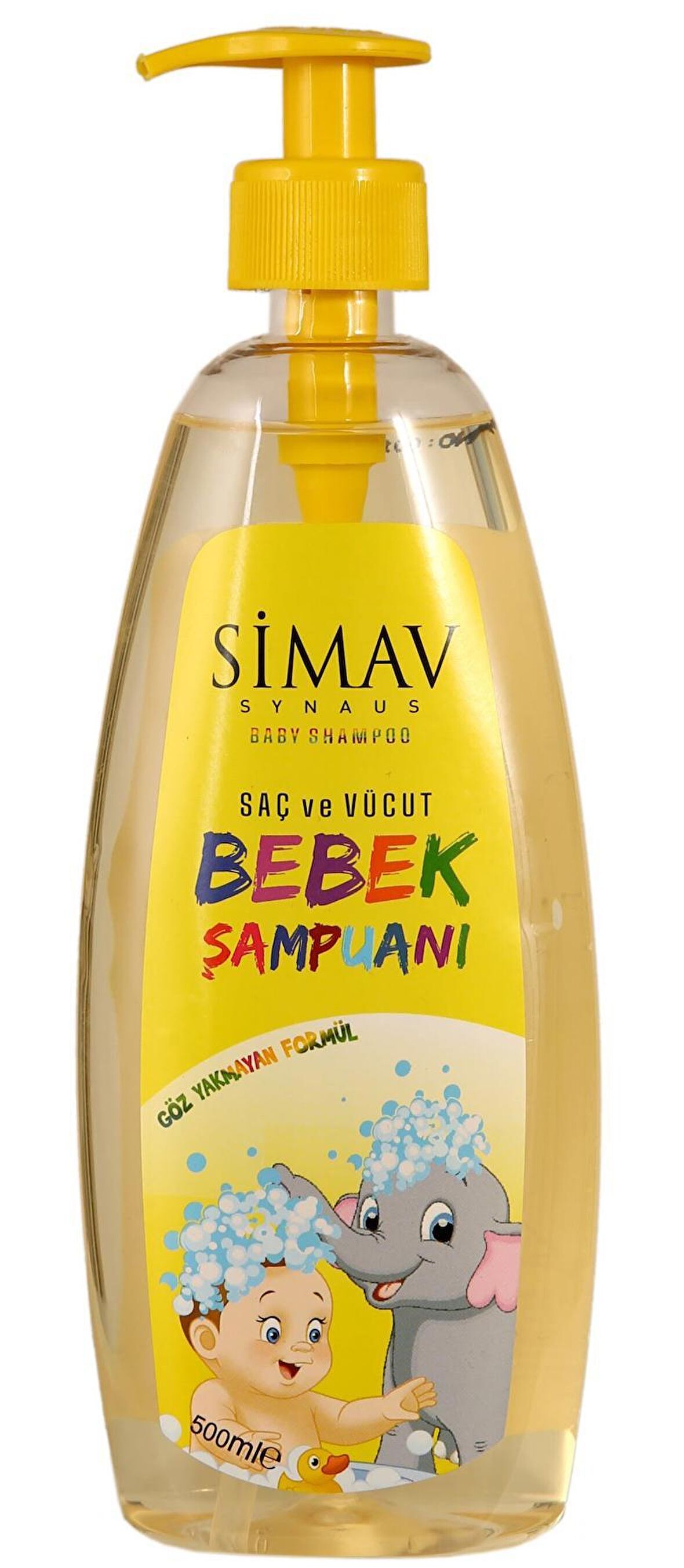 SİMAV Termal Sulu Bebek Saç ve Vücut Şampuanı - 500 ml