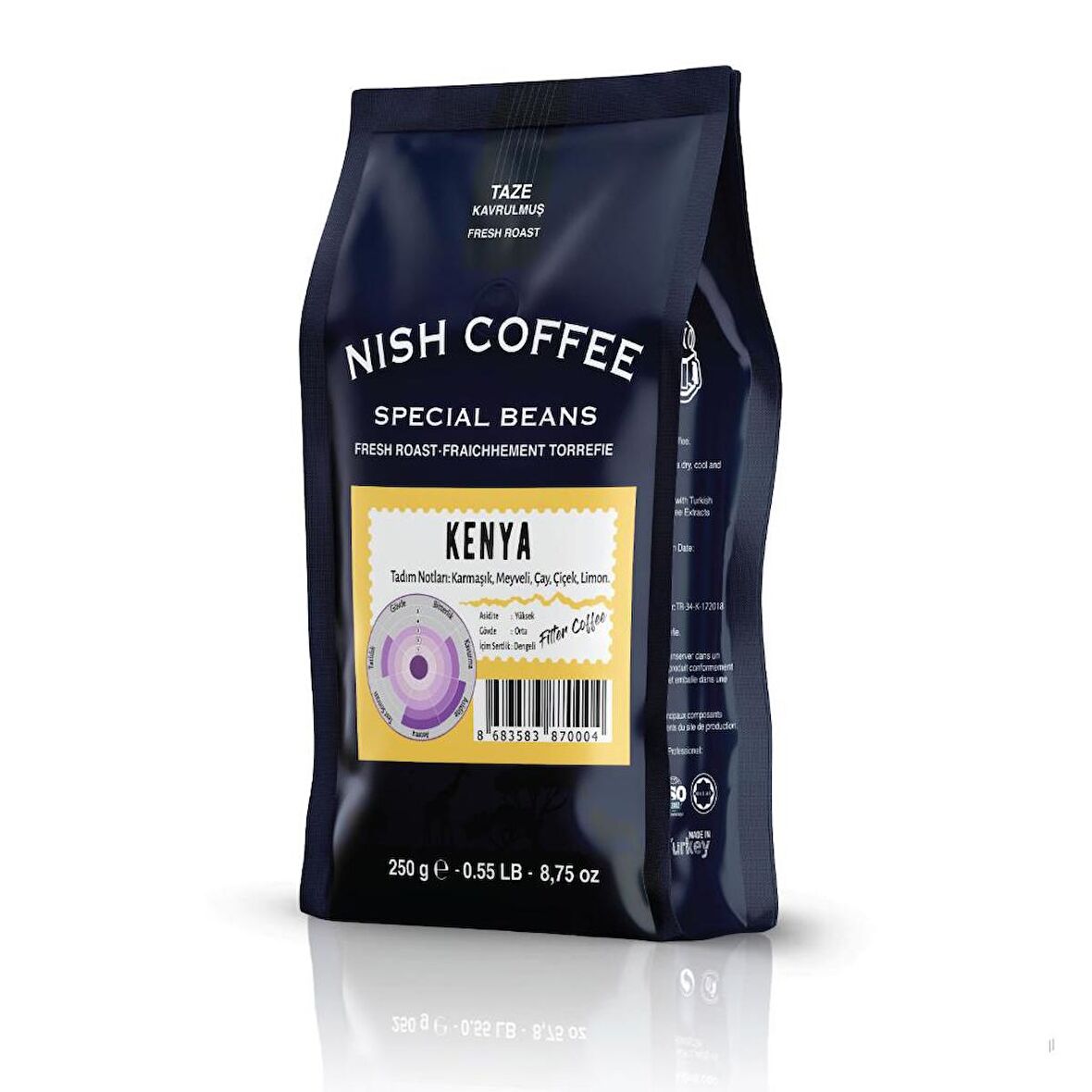 Nish Filtre Kahve Kenya 250 Gr