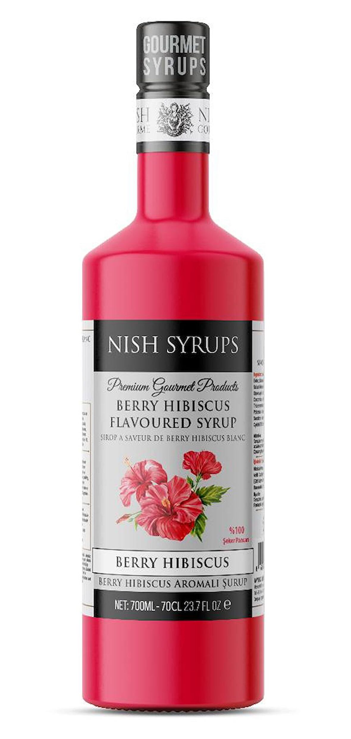 Nish Berry Hibiscus Aromalı Şurup ML