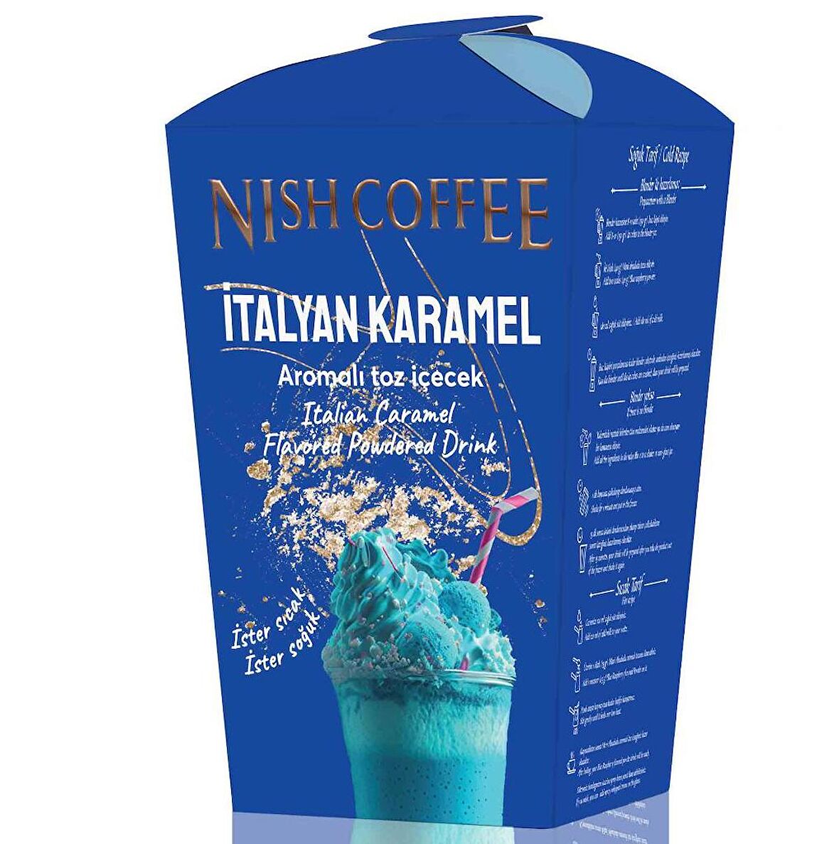 Nish İtalyan Karamel Aromalı Toz İçecek 250 Gr