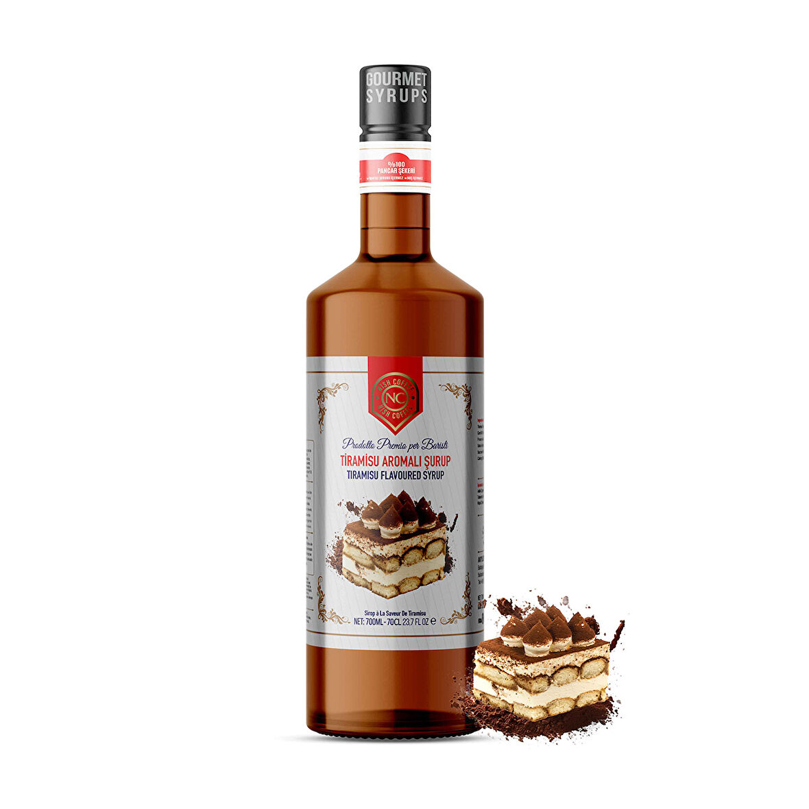 Nish Tiramisu Aromalı Şurup 700 ML - P