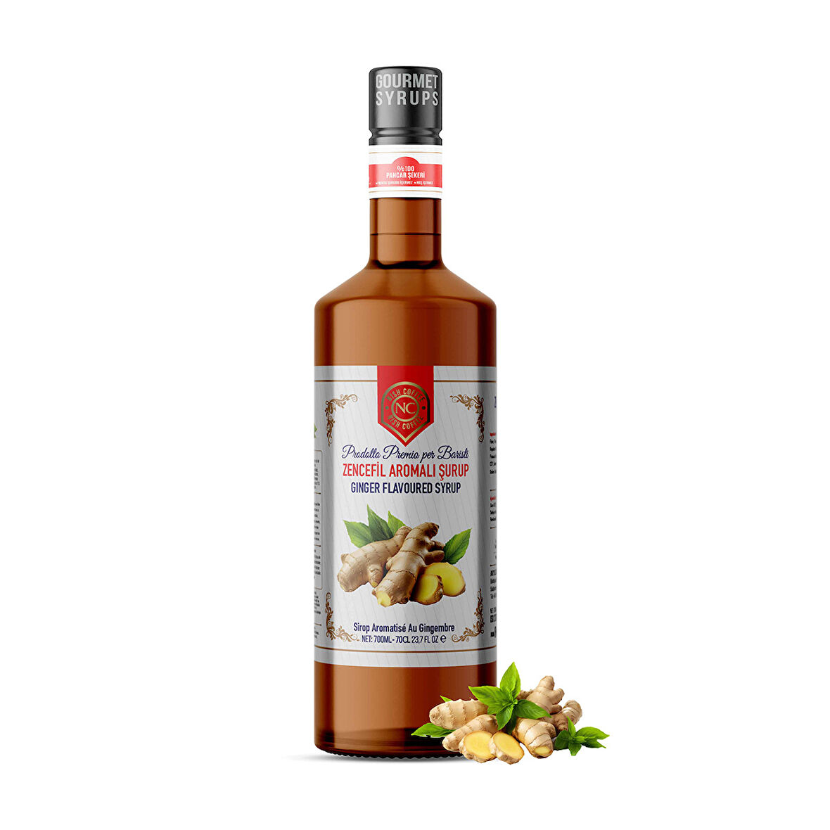 Nish Zencefil Aromalı Şurup 700 ML - P