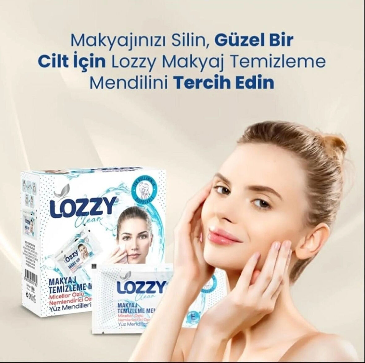Lozzy Makyaj Temizleme Mendilleri - Tek Tek Paketlenmiş - Tek Kullanımlık - Nazik ve Etkili - Seyahat Dostu - Göz Makyajı Temizleyici - Yağsız - Tüm Cilt Tipleri İçin Yüz Temizleme Mendilleri - 24 Adetlik Paket