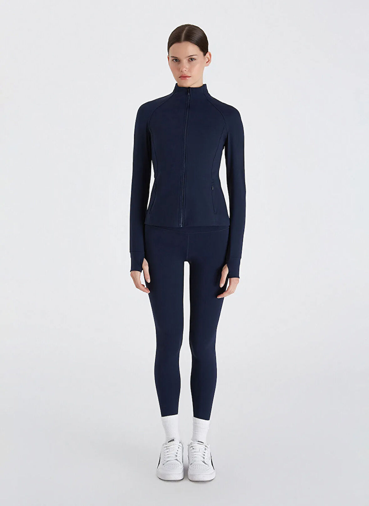 Boboist Slim Fit Lacivert Kadın Ceket BB24W203W004