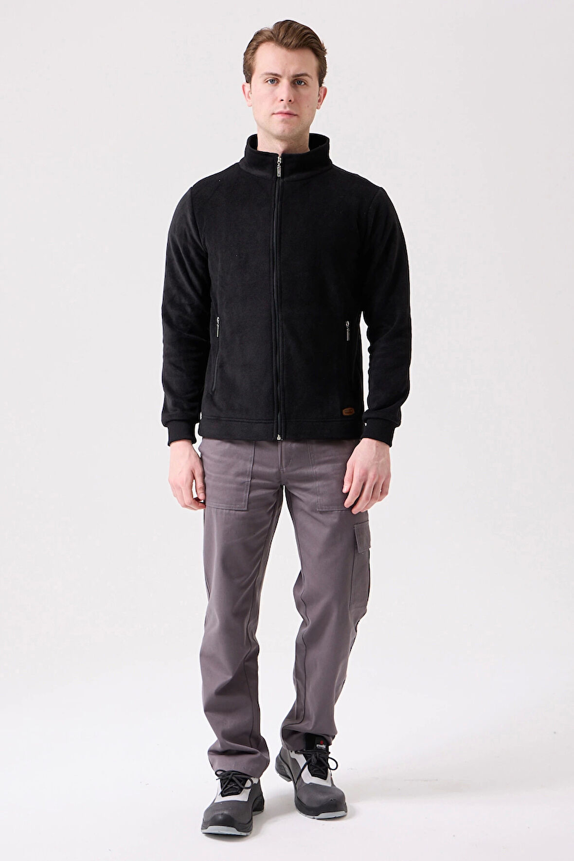 Galanthus Polar Mont Erkek Fermuarlı Sıcak Tutan Rahat ve Dayanıklı Kışlık Ceket