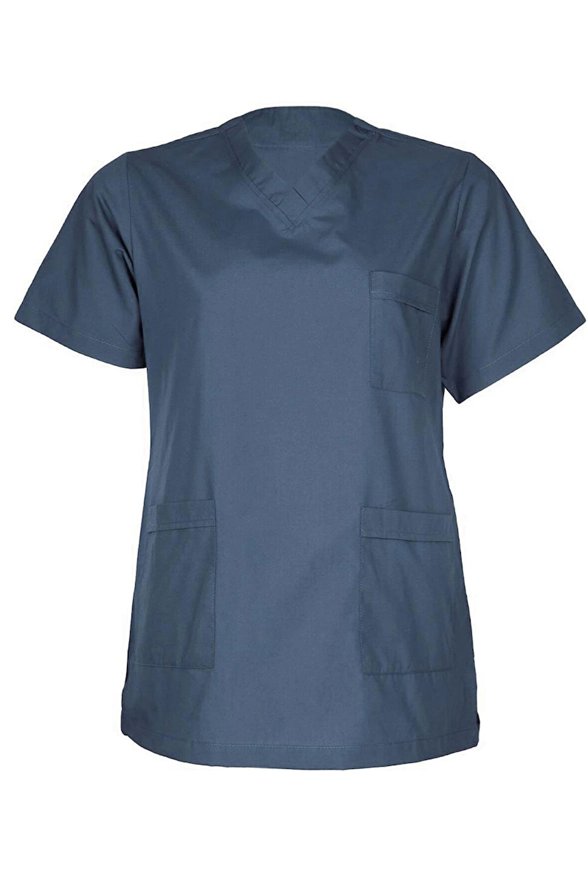 Santolina V Yaka Üniforma - Doktor, Hemşire, Sağlık Çalışanları İçin Rahat ve Dayanıklı Scrubs