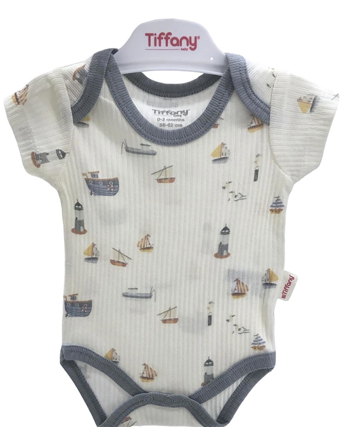 Tiffany Body Kısa Kol Ships Theme