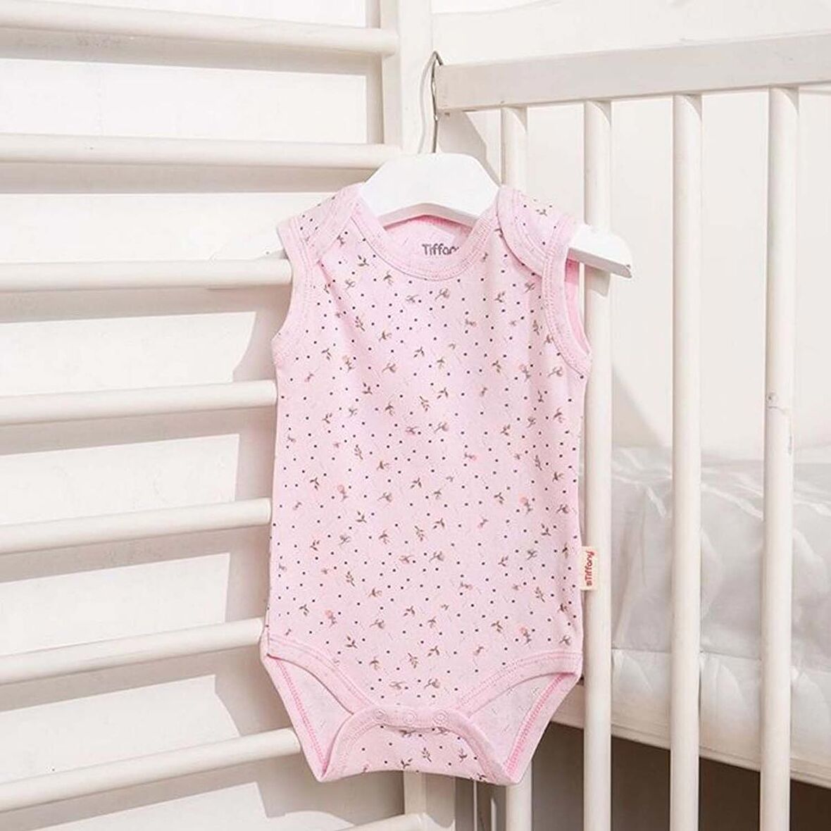 Tiffany Baby Jakarlı Flowering Theme Bebek Atlet Body 57009