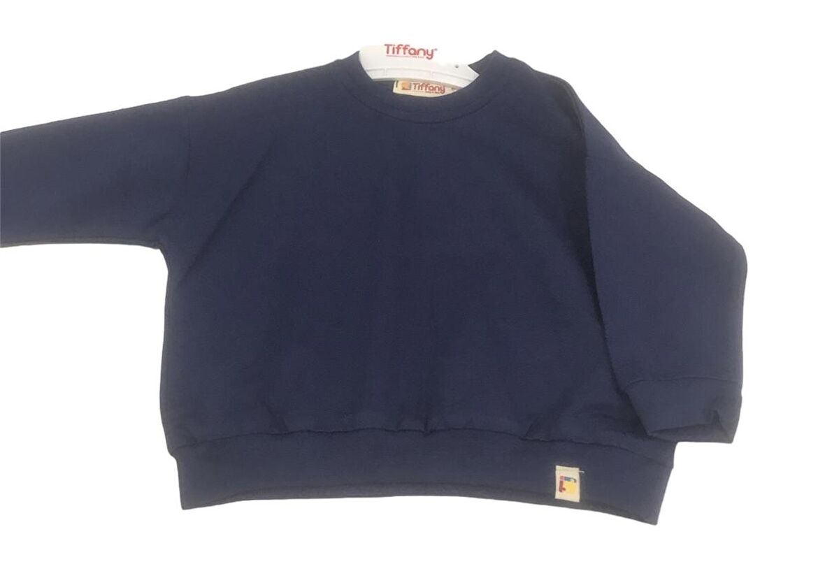 Tiffany Sweatshirt Oversize Theme Lacivert