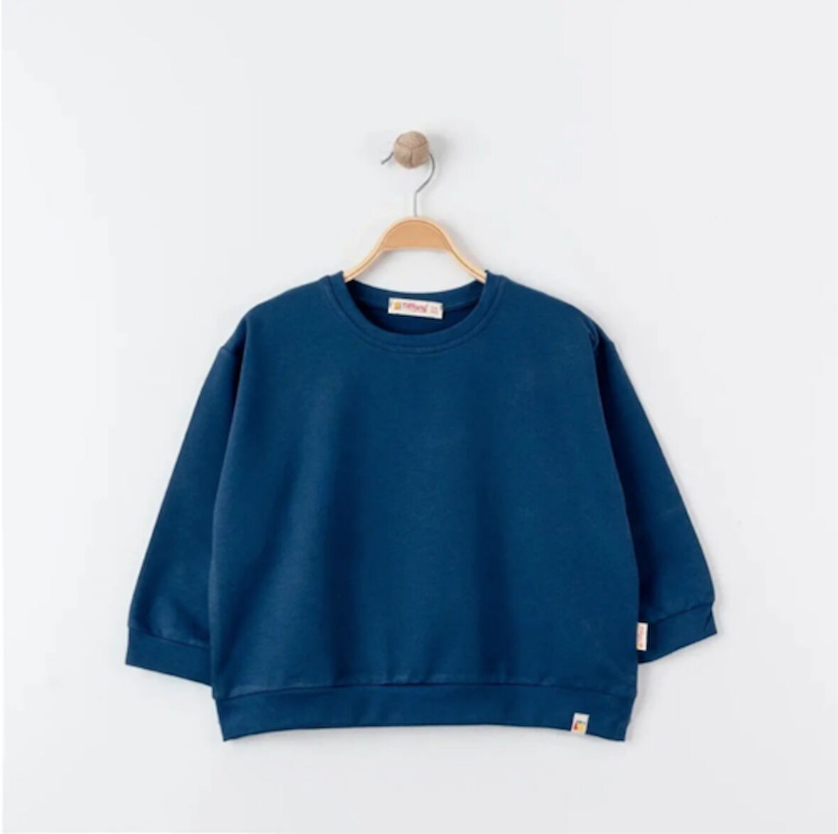 Tiffany Sweatshirt Oversize Theme Lacivert