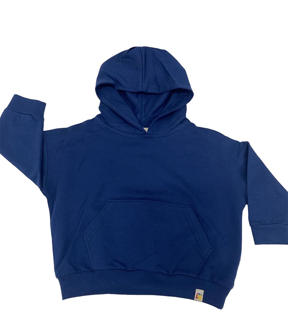 Tiffany Sweatshirt Kapüşonlu Oversize Theme Lacivert