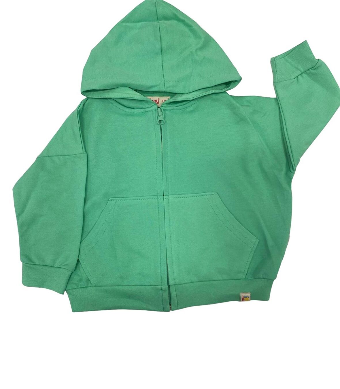 Tiffany Sweatshirt Kapüşonlu Oversize Theme Mint