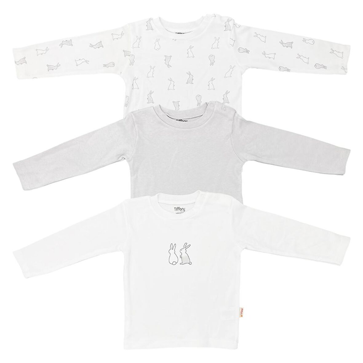 Tiffany Baby Rabbit Theme 3'lü Bebek Sweat 14096