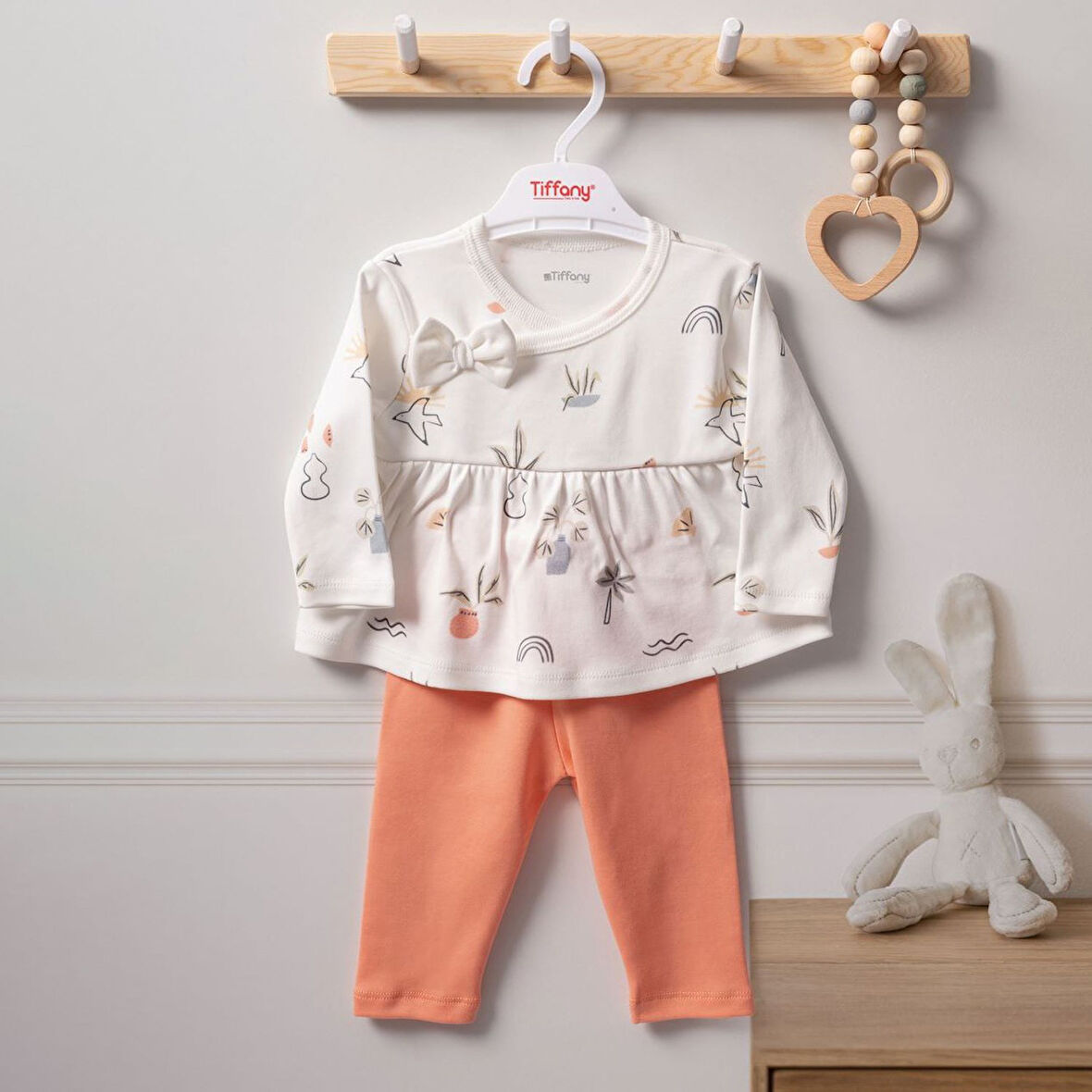 Tiffany Baby Sunny Garden 2'li Bebek Takımı 2410012