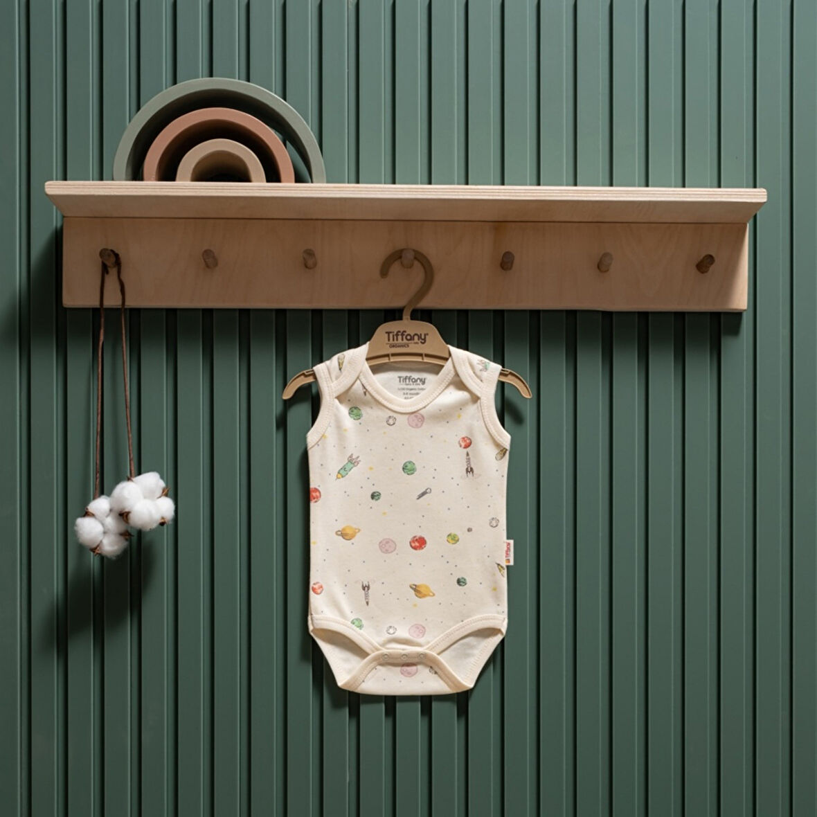 Tiffany Baby Organic Space Theme Atlet Body 44009