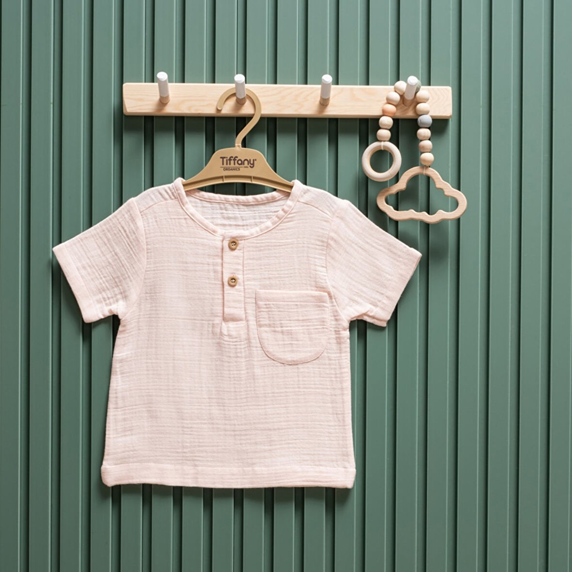 Tiffany Baby Müslin Theme Kısa Kol Tişört 26117