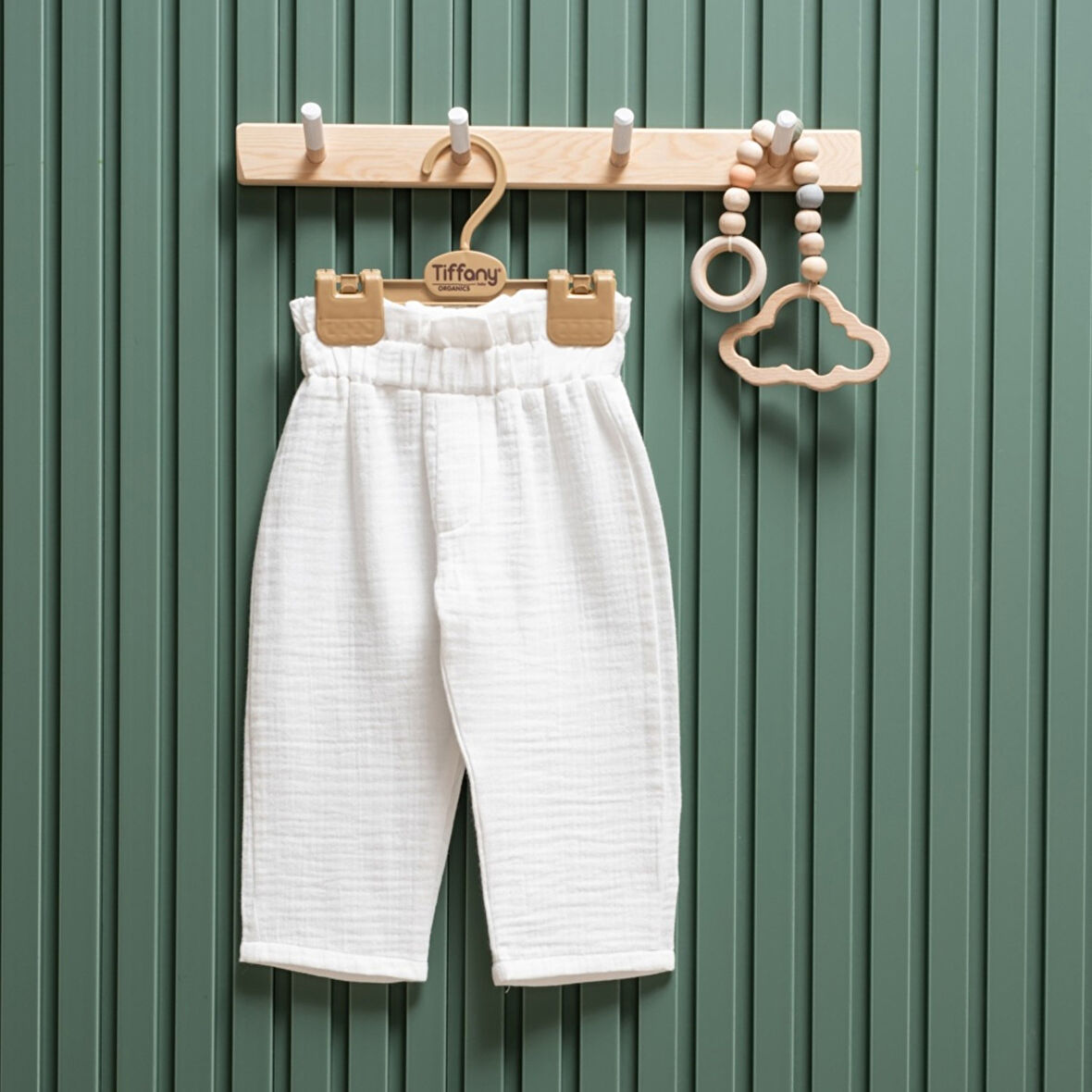 Tiffany Baby Müslin Theme Fırfırlı Pantolon 26031