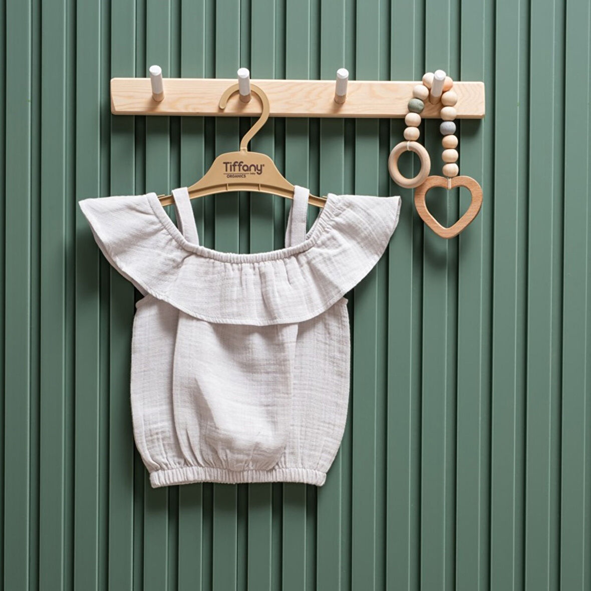 Tiffany Baby Müslin Theme İp Askılı Tişört 26122