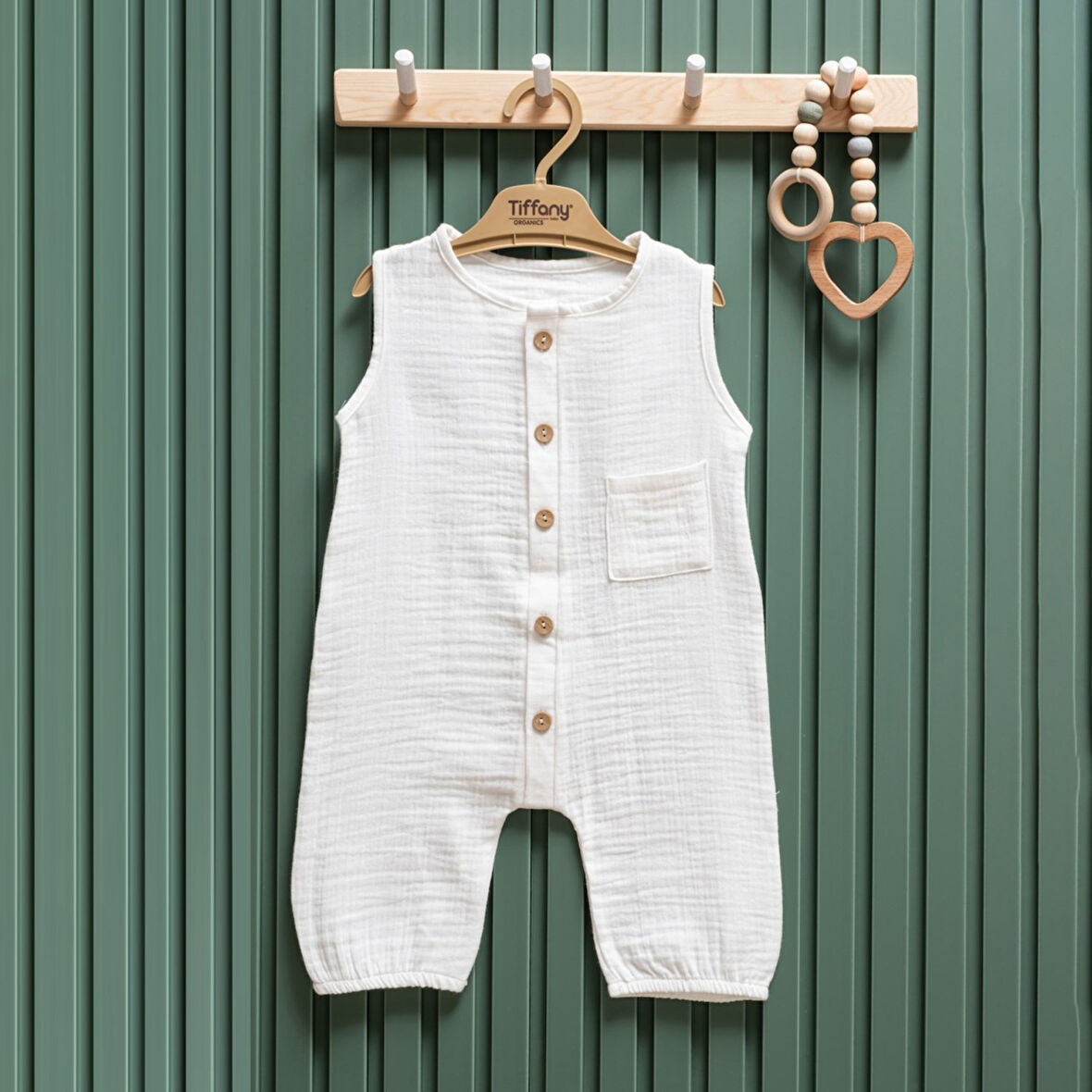 Tiffany Baby Müslin Theme Uzun Atlet Tulum 26024