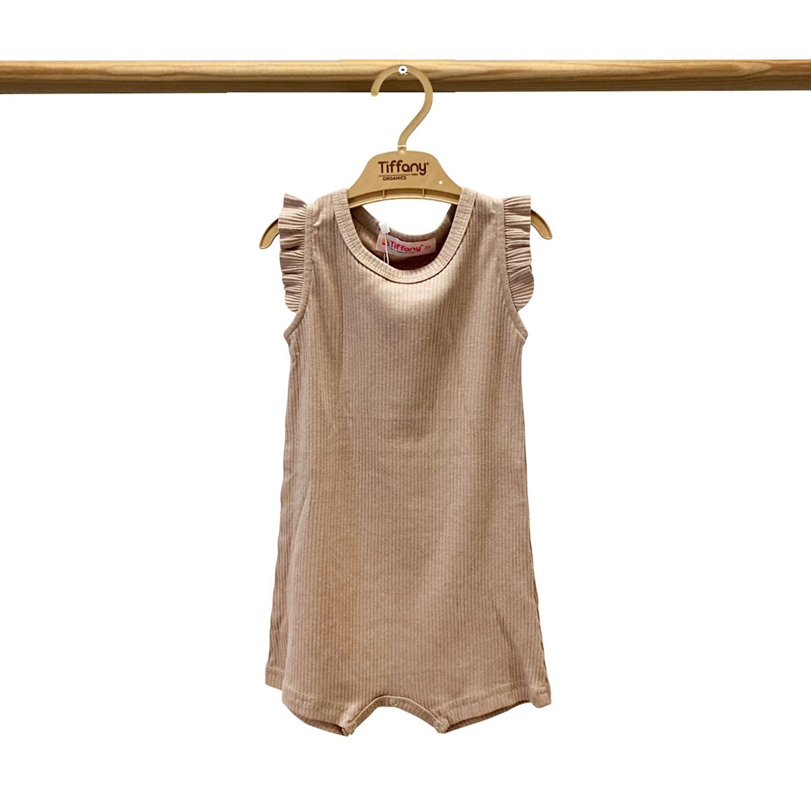 Tiffany Baby Organik Theme Fırfırlı Rompy 88089