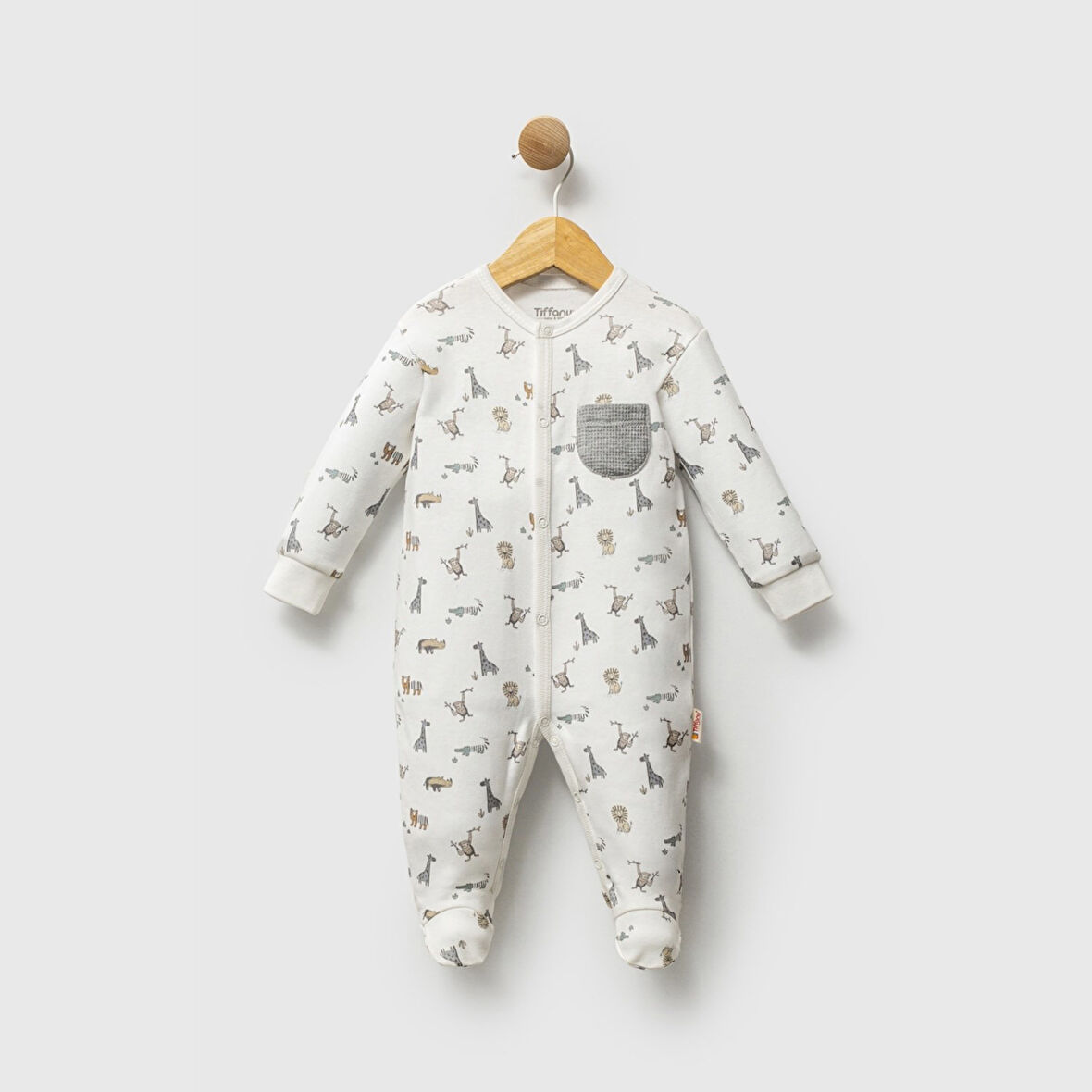 Tiffany Baby Fermuarlı Bebek Tulum 32040