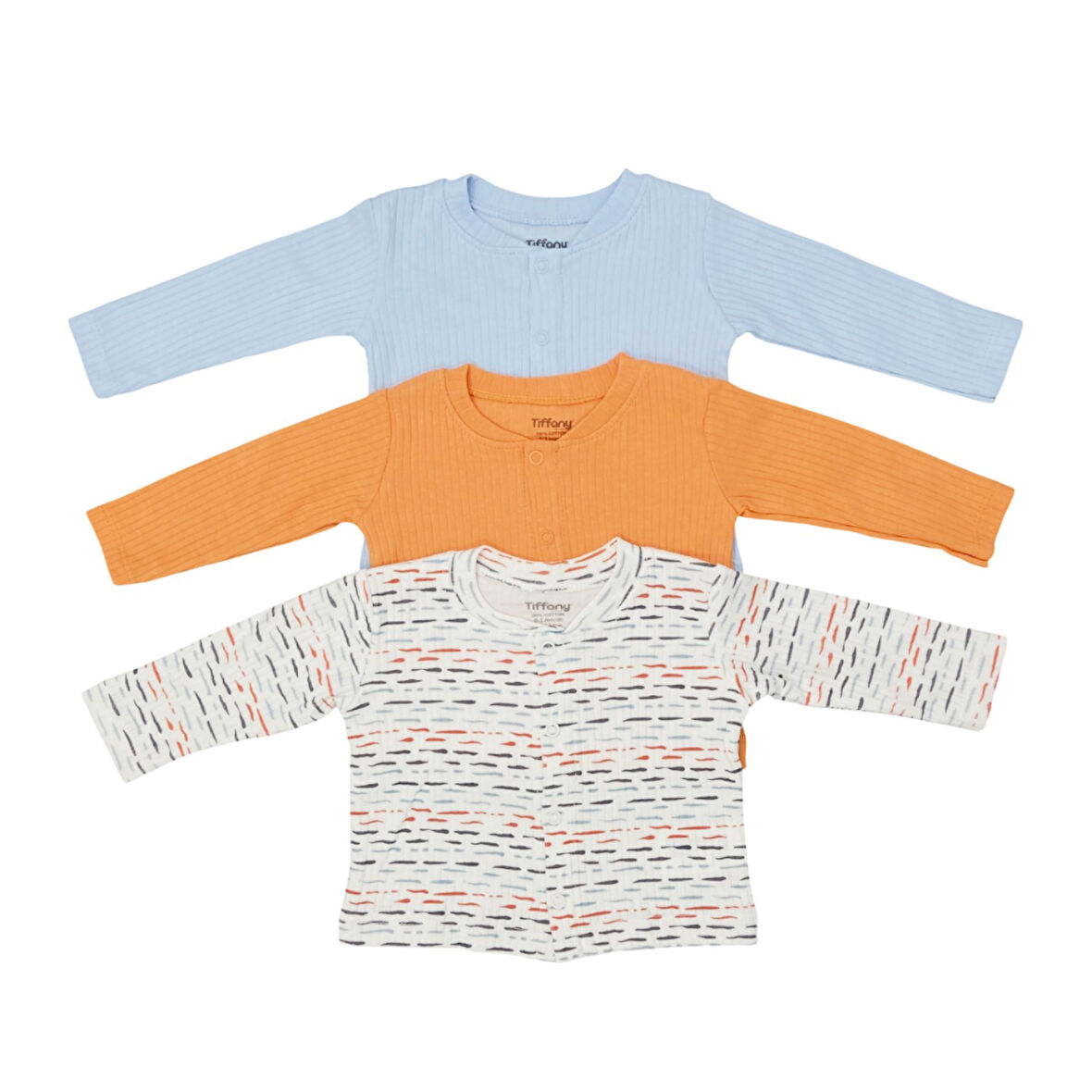 Tiffany Baby Striped Theme 3'lü Hırka 53027