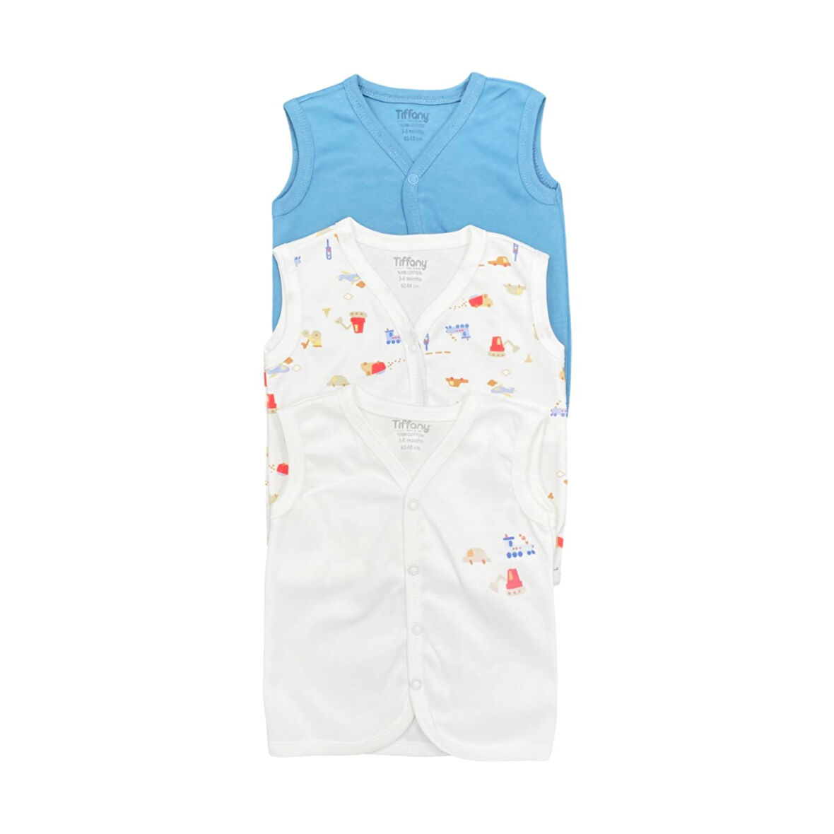 Tiffany Baby Traffic Rider Theme 3'lü Yelek 50005
