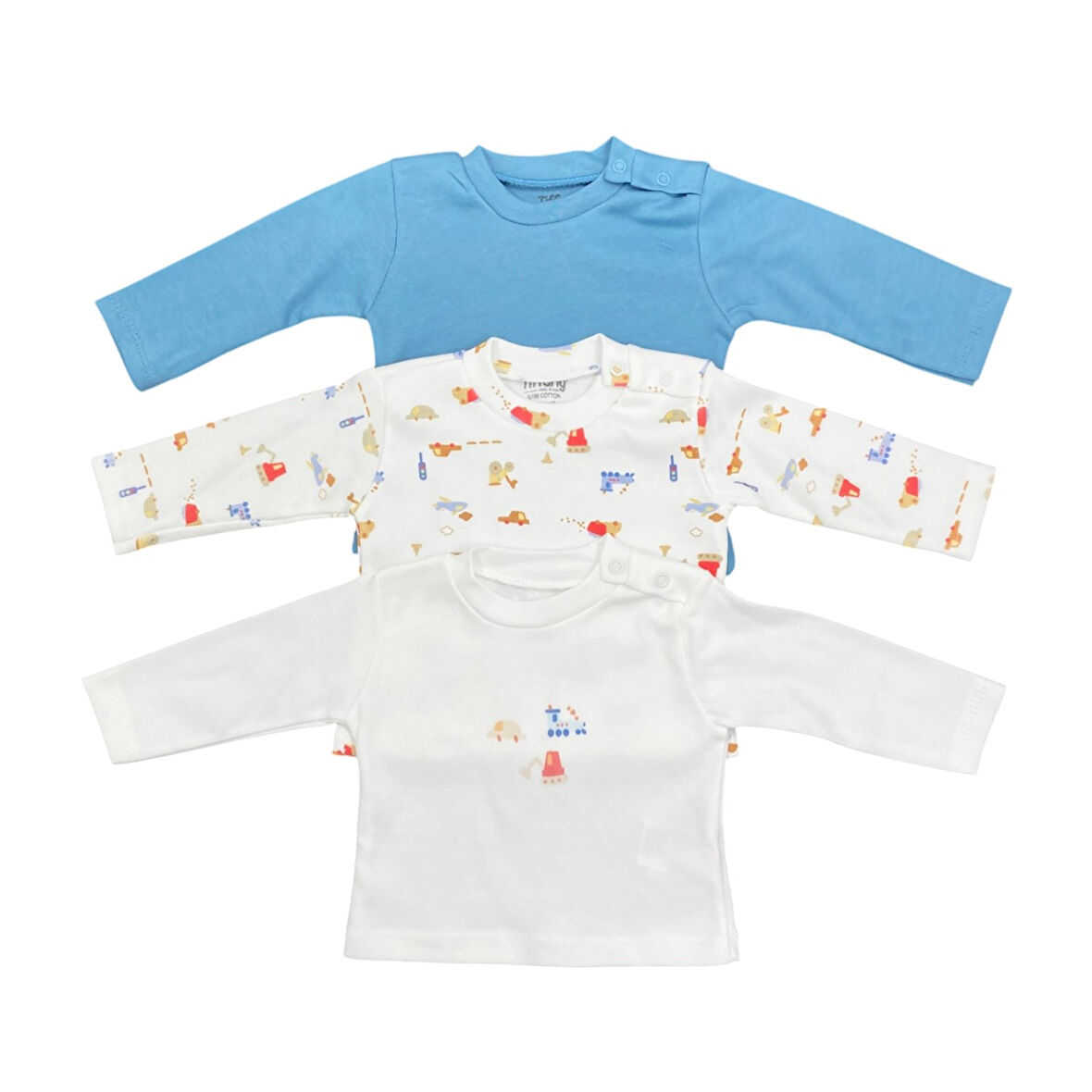Tiffany Baby Traffic Rider Theme 3'lü Sweat 50096