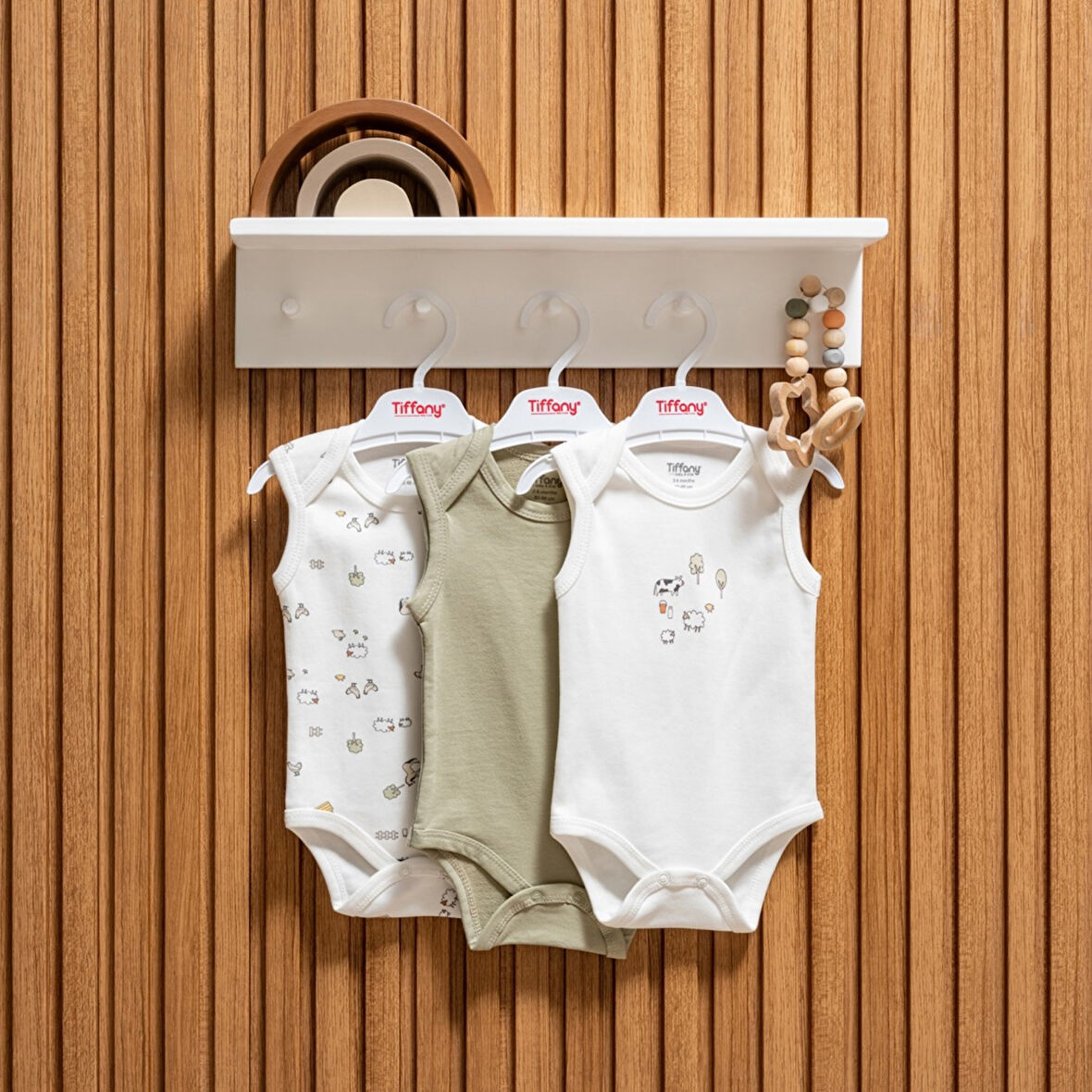 Tiffany Baby Farm Village Theme 3'lü Atlet Body 51009