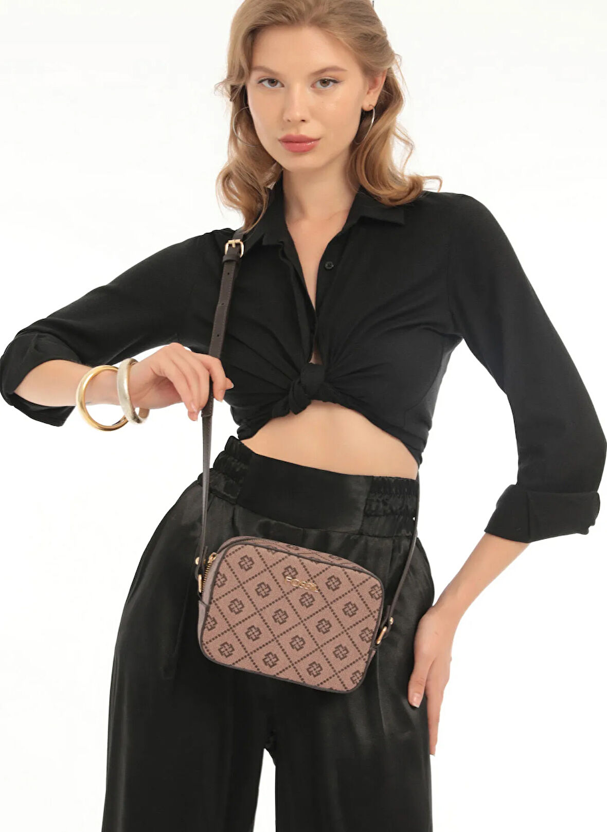 Fossil Pudra Kadın Çapraz Çanta 05FM24K1103-MO4F T.PD