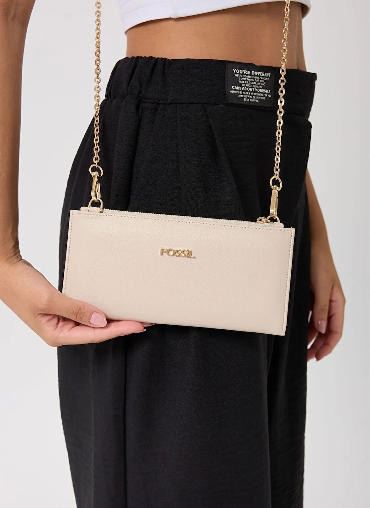 Fossil Bej Kadın Portföy 06FS25Y12