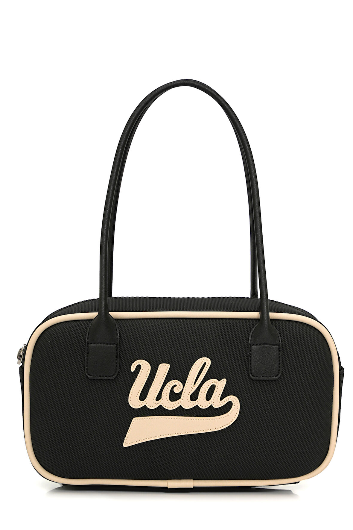 SHARON Siyah Suni Deri Omuz Çantası - Kadın Çanta