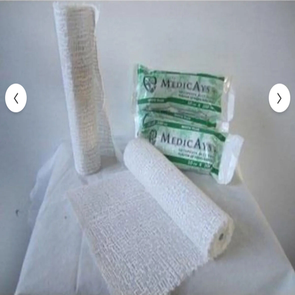 Medicays+ Tıbbi Ortapedik Alçı Sargısu 10cm x 200cm 50 adet
