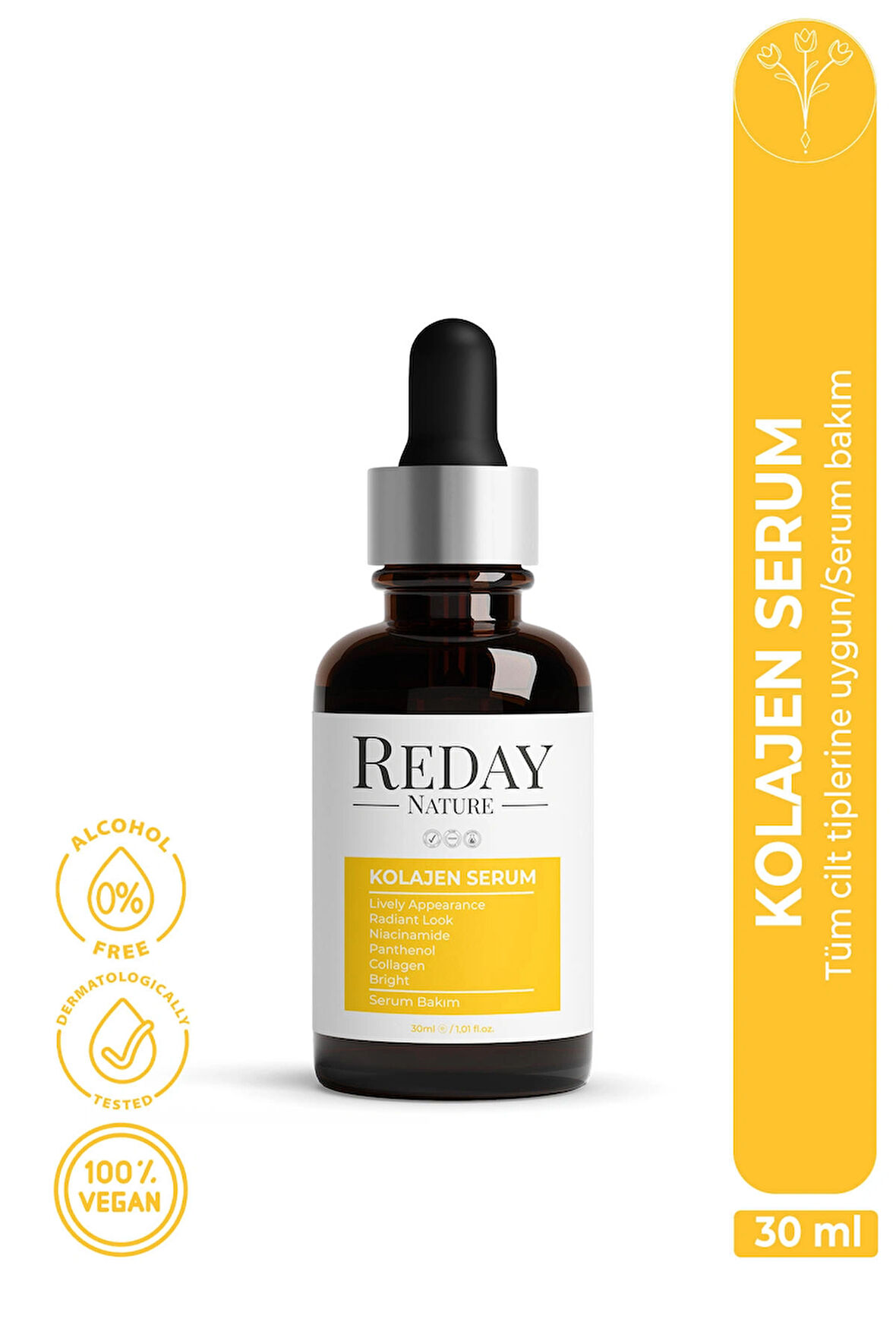 Re-Glow Kolajen Serumu 30 ml – Cilt Dolgunlaştırıcı ve Elastikiyet Artırıcı Serum