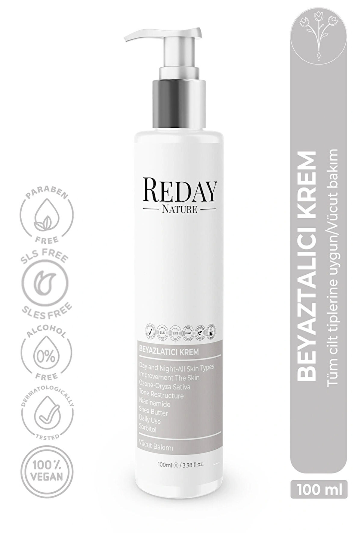 Re-white Beyazlatıcı Krem 100 ml - Cilt Rengini Açan Ve Leke Karşıtı Krem