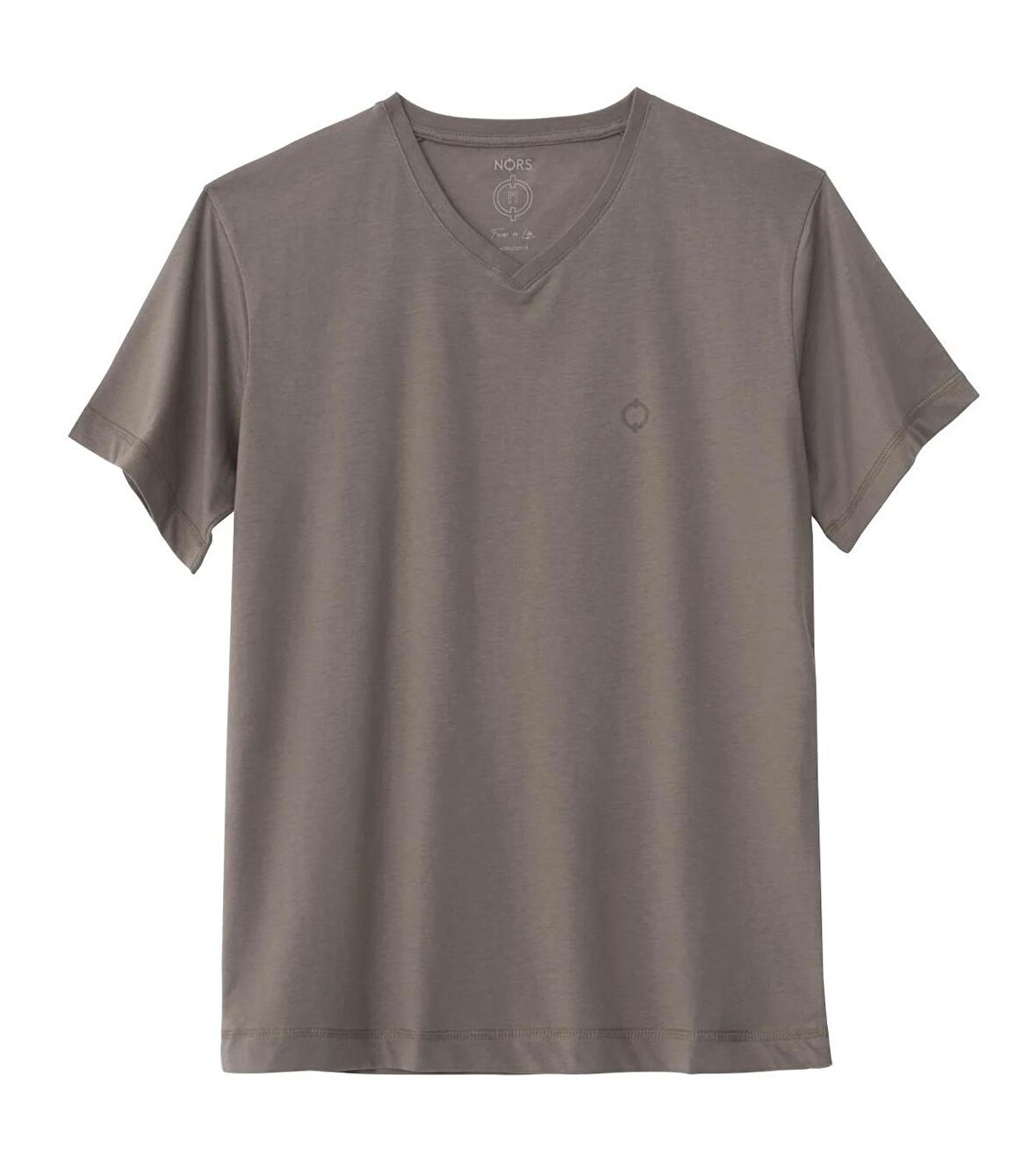 Regular V Yaka Tshirt - Vizon