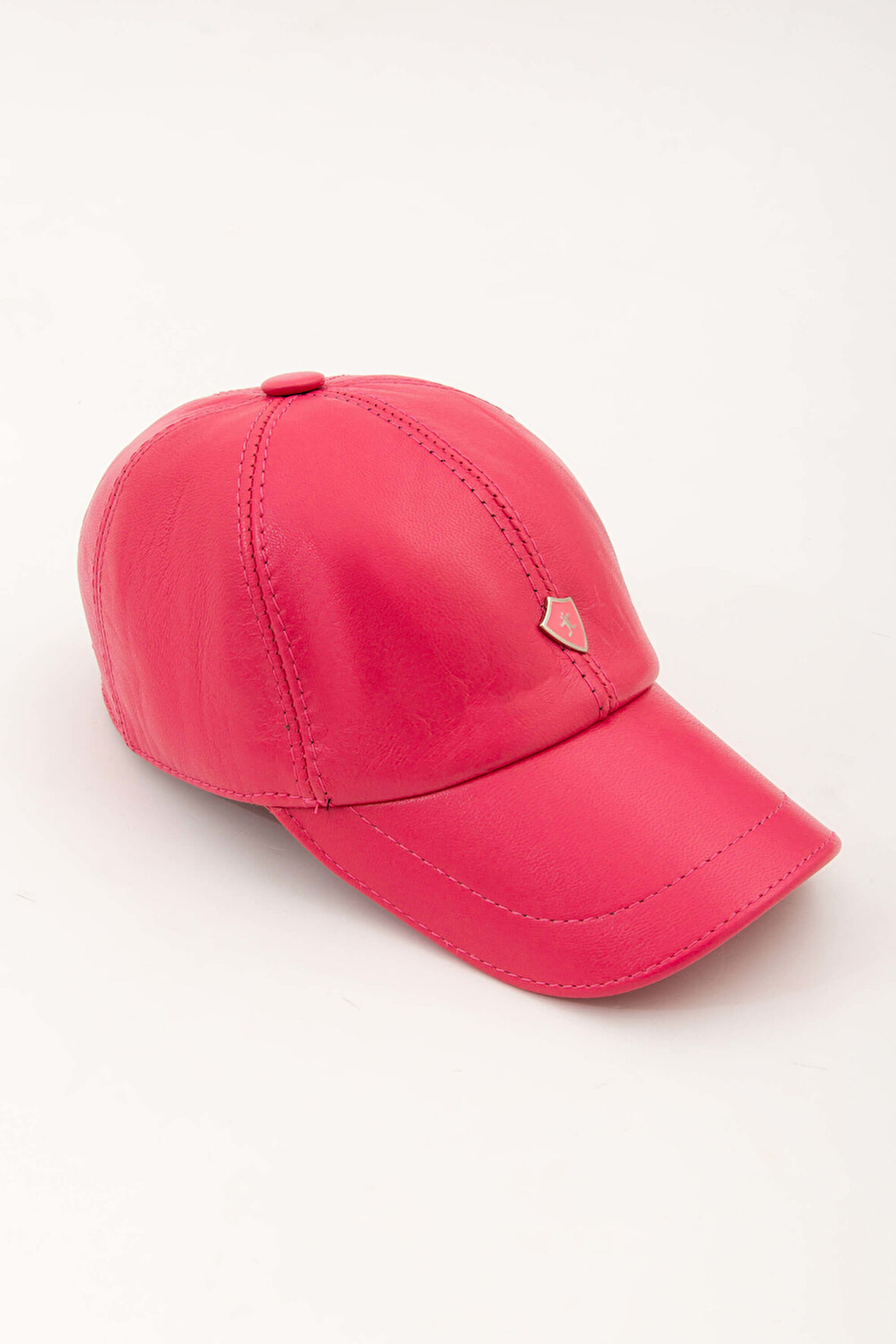 Tamer Tanca Erkek Kumaş Pembe Şapka 524 1071 SPK Y22 PEMBE DR/DERI