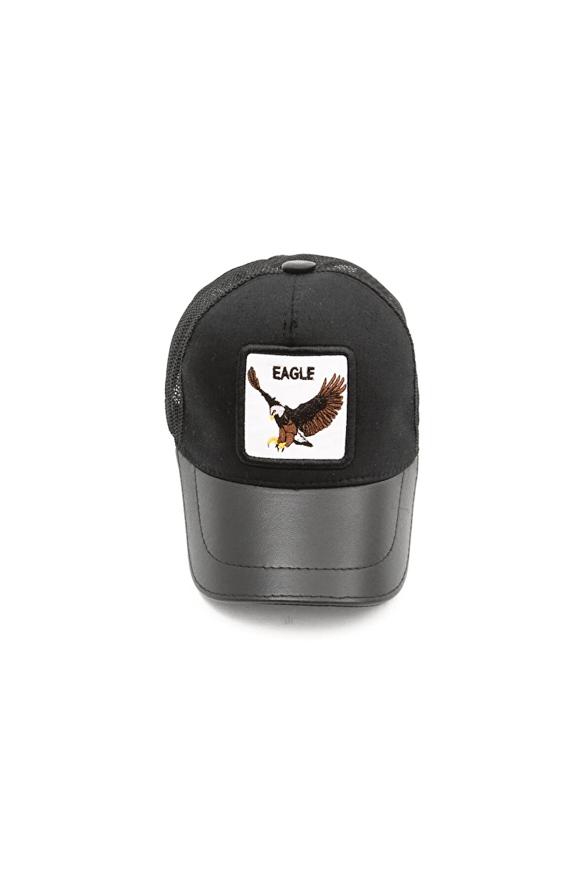 Tamer Tanca Erkek Kumaş Siyah Kartal Şapka 524 1077 SPK Y22 BLACK EAGLE