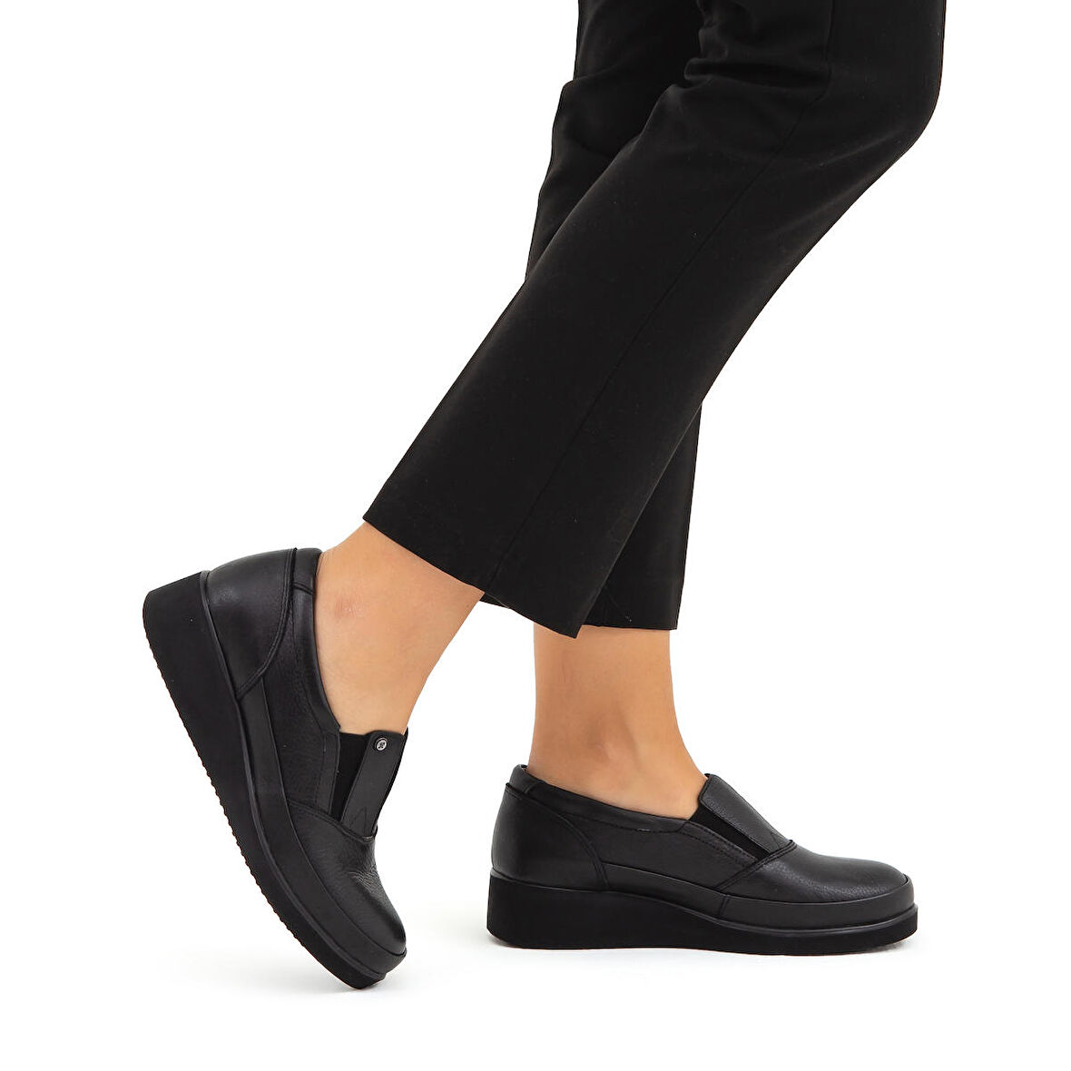 Tamer Tanca Kadın Derı Comfort Ayakkabı