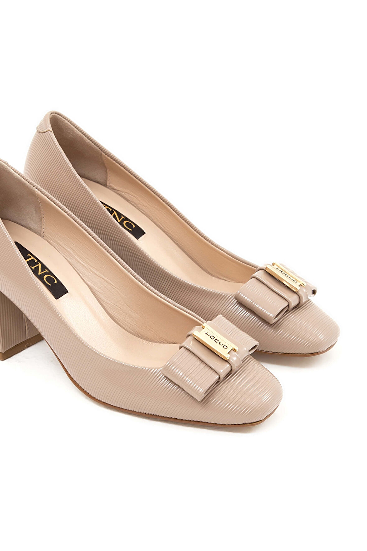 Tamer Tanca Kadın Vegan Vizon Rugan Abiye Ayakkabı 886 619 BN AYK SK22/23 VIZON CZG RGN