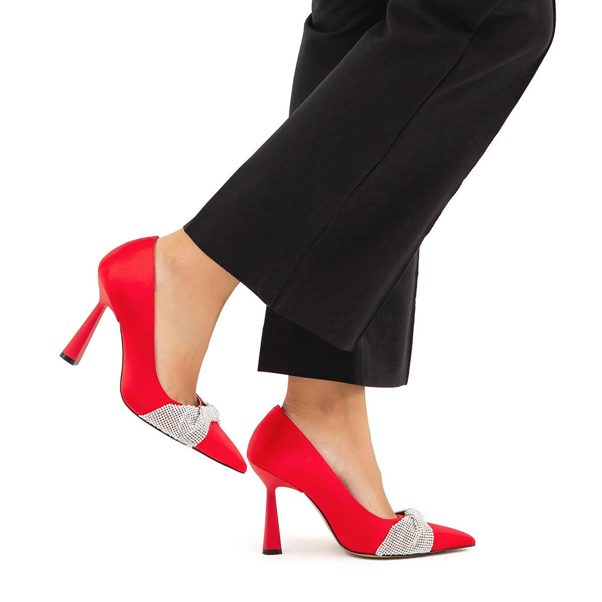 Tamer Tanca Kadın Vegan Stiletto Ayakkabı